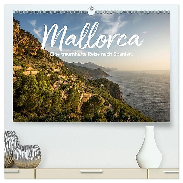 Mallorca - Eine traumhafte Reise nach Spanien. (hochwertiger Premium Wandkalender 2024 DIN A2 quer), Kunstdruck in Hochglanz, Benjamin Lederer