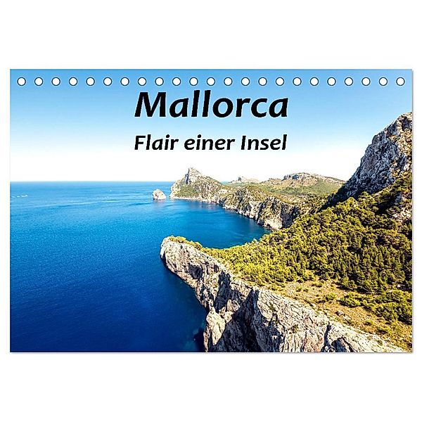 Mallorca - Flair einer Insel (Tischkalender 2024 DIN A5 quer), CALVENDO Monatskalender, A. Dreegmeyer