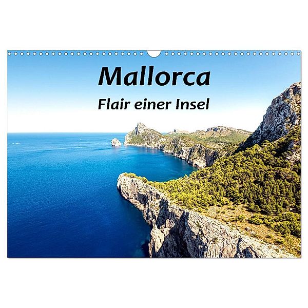 Mallorca - Flair einer Insel (Wandkalender 2024 DIN A3 quer), CALVENDO Monatskalender, A. Dreegmeyer