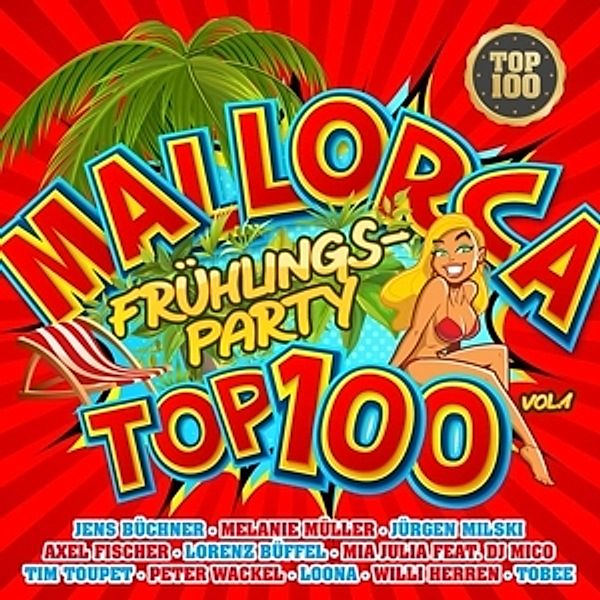 Mallorca Frühlingsparty Top 100 Vol.1, Diverse Interpreten