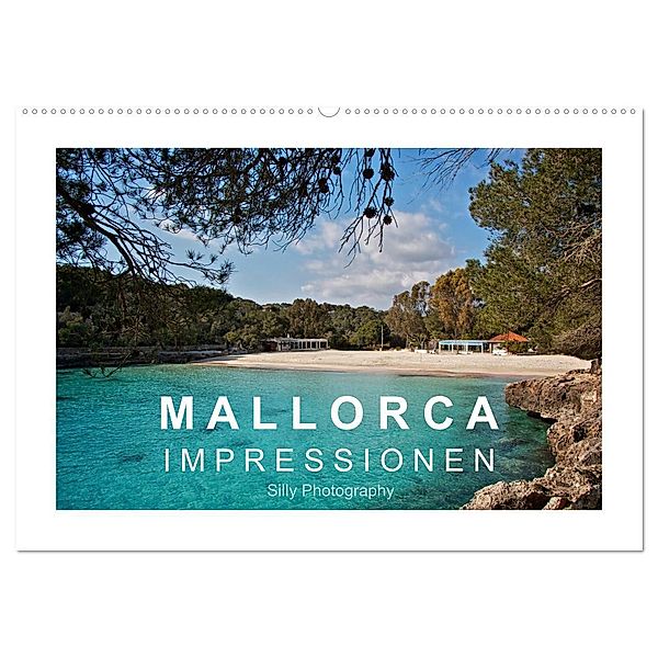 Mallorca - Impressionen (Wandkalender 2024 DIN A2 quer), CALVENDO Monatskalender, Silly Photography