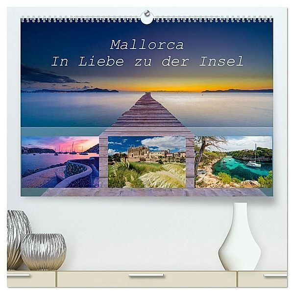 Mallorca - In Liebe zu der Insel (hochwertiger Premium Wandkalender 2024 DIN A2 quer), Kunstdruck in Hochglanz, Jürgen Seibertz