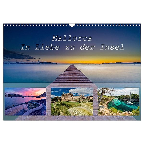 Mallorca - In Liebe zu der Insel (Wandkalender 2024 DIN A3 quer), CALVENDO Monatskalender, Jürgen Seibertz