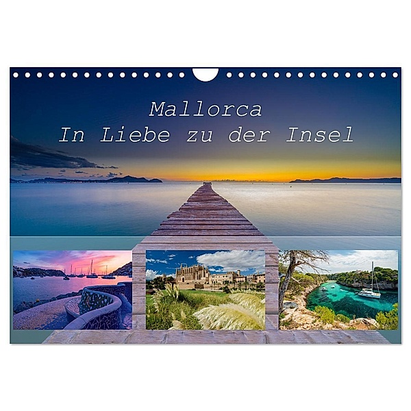 Mallorca - In Liebe zu der Insel (Wandkalender 2025 DIN A4 quer), CALVENDO Monatskalender, Calvendo, Jürgen Seibertz
