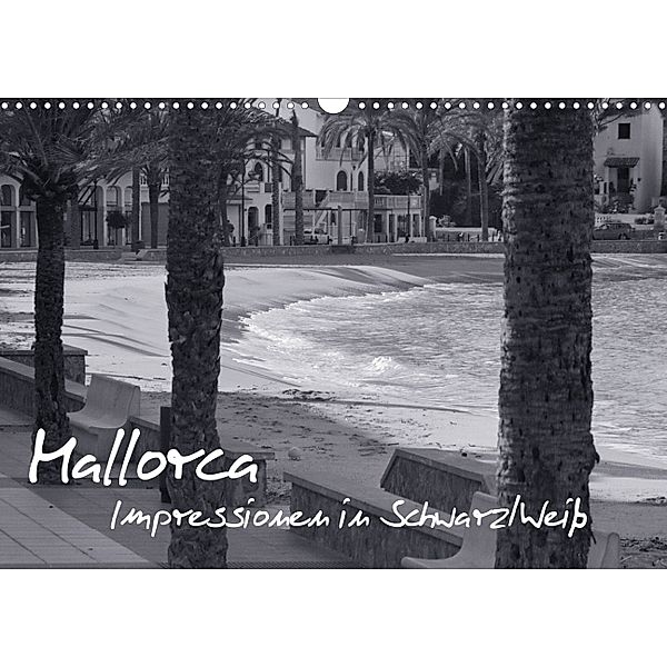 Mallorca in Schwarz/Weiß (Wandkalender 2014 DIN A3 quer), Ralf-Udo Thiele