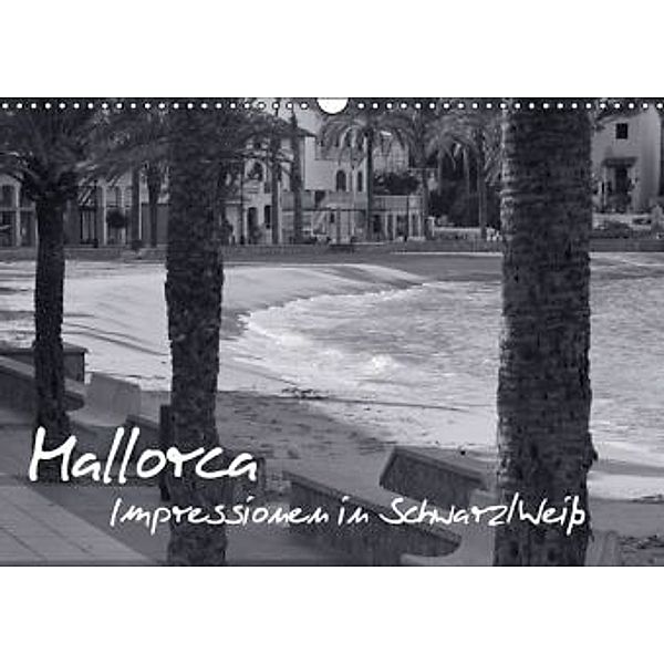 Mallorca in Schwarz/Weiß (Wandkalender 2015 DIN A3 quer), Ralf-Udo Thiele