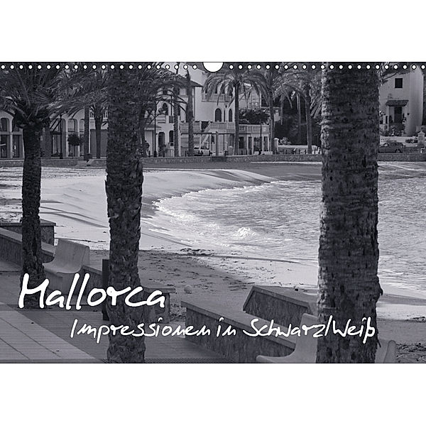 Mallorca in Schwarz/Weiß (Wandkalender 2019 DIN A3 quer), Ralf-Udo Thiele