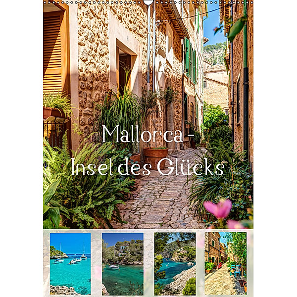 Mallorca - Insel des Glücks (Wandkalender 2019 DIN A2 hoch), Jürgen Seibertz