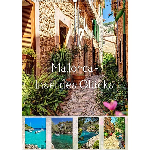 Mallorca -  Insel des Glücks (Wandkalender 2023 DIN A2 hoch), Jürgen Seibertz