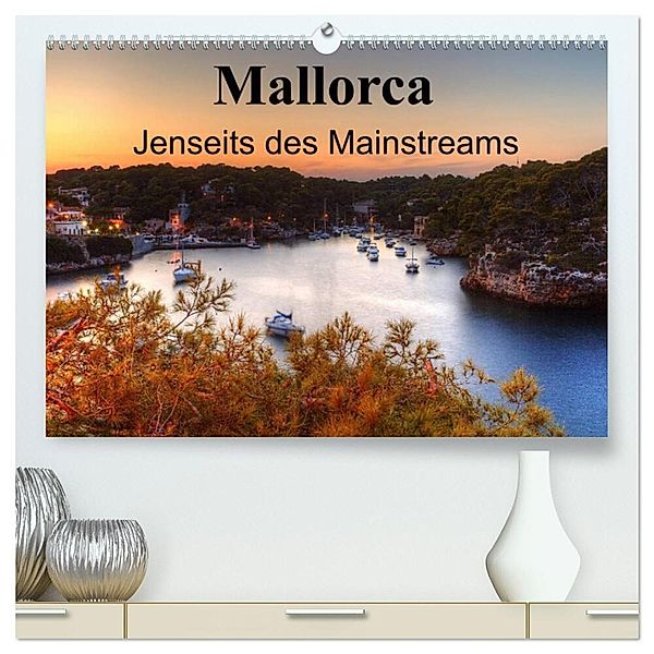Mallorca - Jenseits des Mainstreams (hochwertiger Premium Wandkalender 2025 DIN A2 quer), Kunstdruck in Hochglanz, Calvendo, Thorsten Jung