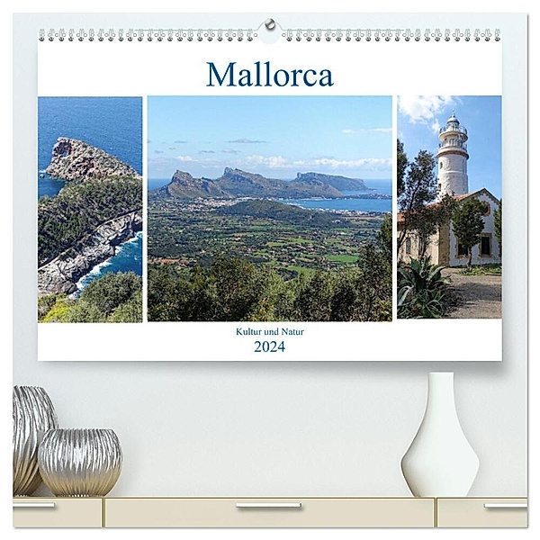 Mallorca - Kultur und Natur (hochwertiger Premium Wandkalender 2024 DIN A2 quer), Kunstdruck in Hochglanz, Peter Balan