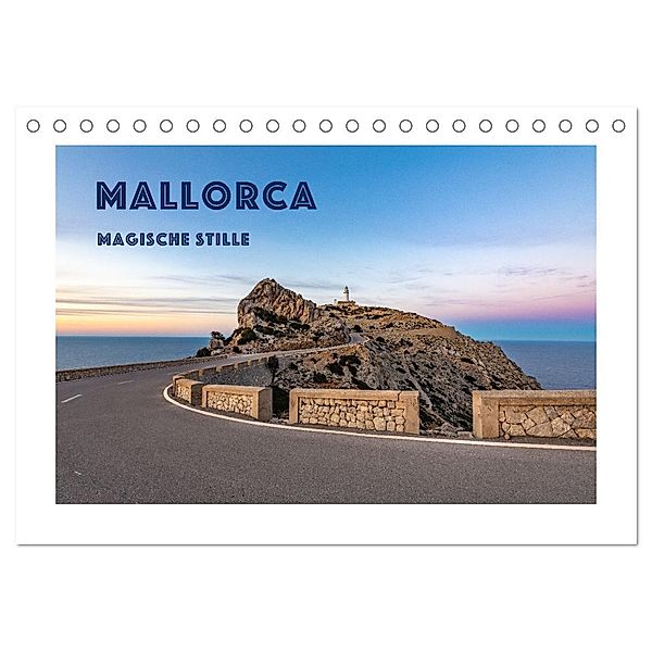 Mallorca - Magische Stille (Tischkalender 2024 DIN A5 quer), CALVENDO Monatskalender, Astrid Purkert