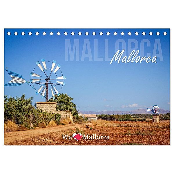 Mallorca, Mallorca (Tischkalender 2024 DIN A5 quer), CALVENDO Monatskalender, Martin Boose