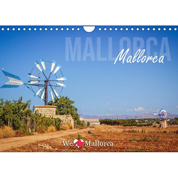 Mallorca, Mallorca (Wandkalender 2022 DIN A4 quer), Martin Boose