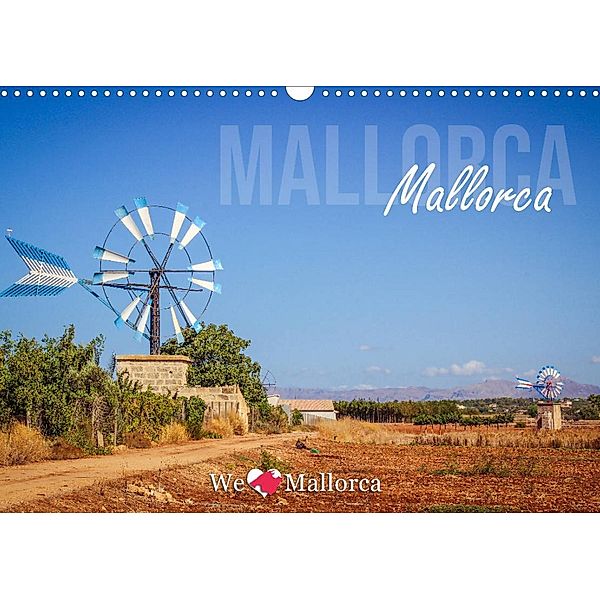 Mallorca, Mallorca (Wandkalender 2023 DIN A3 quer), Martin Boose