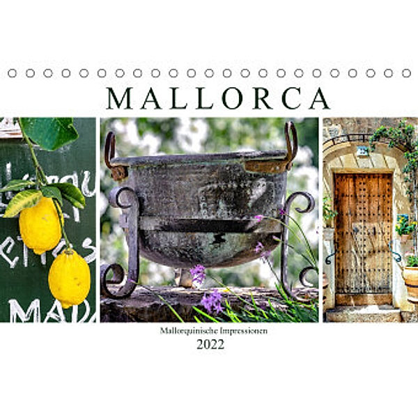 Mallorca - Mallorquinische Impressionen (Tischkalender 2022 DIN A5 quer), Dieter Meyer