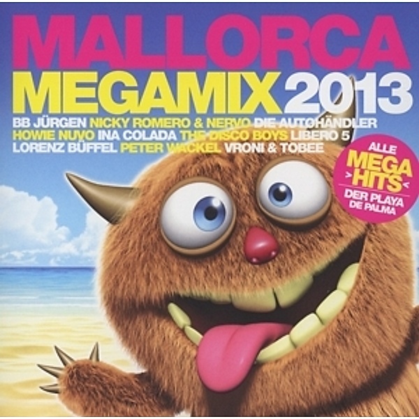 Mallorca Megamix 2013, Diverse Interpreten