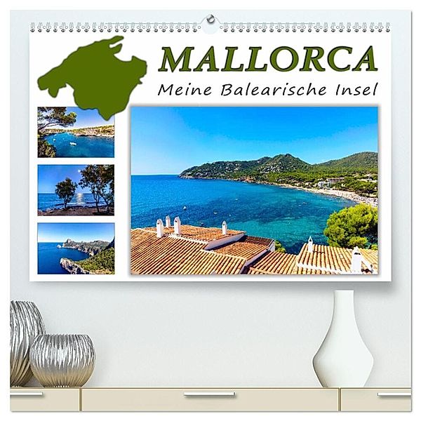 MALLORCA, Meine Balearische Insel (hochwertiger Premium Wandkalender 2024 DIN A2 quer), Kunstdruck in Hochglanz, Andrea Dreegmeyer