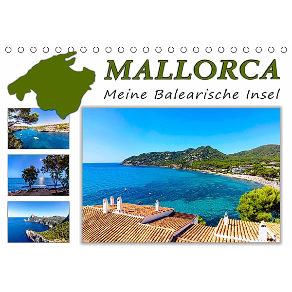 MALLORCA, Meine Balearische Insel (Tischkalender 2020 DIN A5 quer), Andrea Dreegmeyer