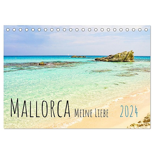 Mallorca Meine Liebe (Tischkalender 2024 DIN A5 quer), CALVENDO Monatskalender, Solveig Rogalski