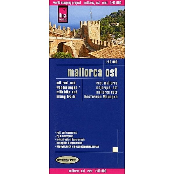 Mallorca Ost Wanderkarte 1 : 40 000, Reise Know-How Verlag