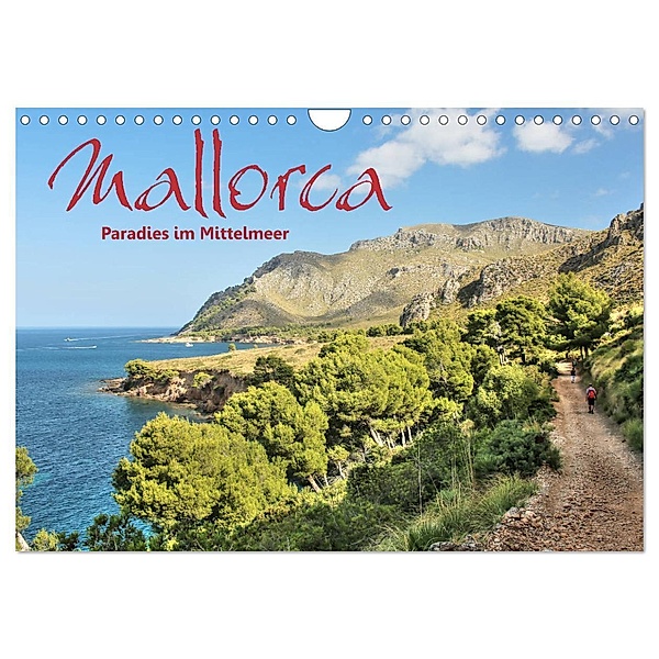 Mallorca - Paradies im Mittelmeer (Wandkalender 2024 DIN A4 quer), CALVENDO Monatskalender, Dirk Stamm
