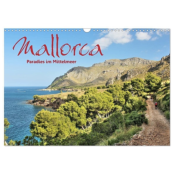 Mallorca - Paradies im Mittelmeer (Wandkalender 2024 DIN A3 quer), CALVENDO Monatskalender, Dirk Stamm
