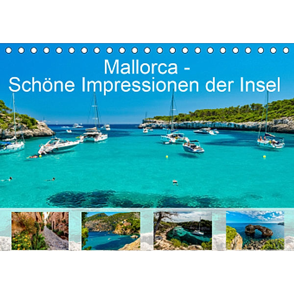 Mallorca - Schöne Impressionen der Insel (Tischkalender 2021 DIN A5 quer), Jürgen Seibertz