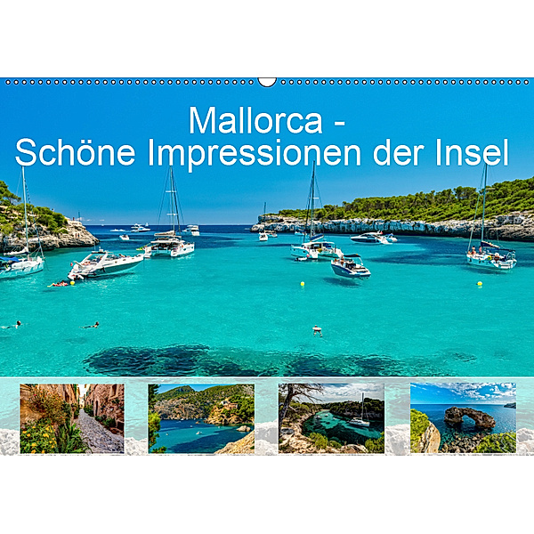 Mallorca - Schöne Impressionen der Insel (Wandkalender 2019 DIN A2 quer), Jürgen Seibertz