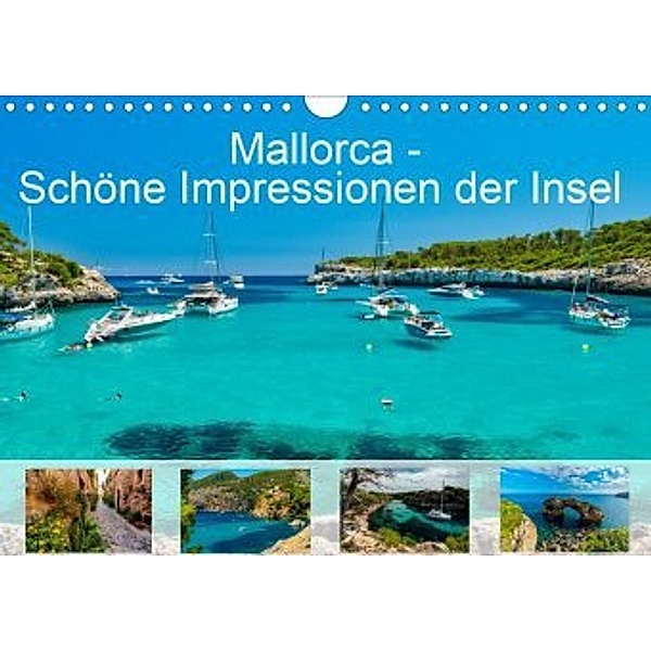 Mallorca - Schöne Impressionen der Insel (Wandkalender 2020 DIN A4 quer), Jürgen Seibertz