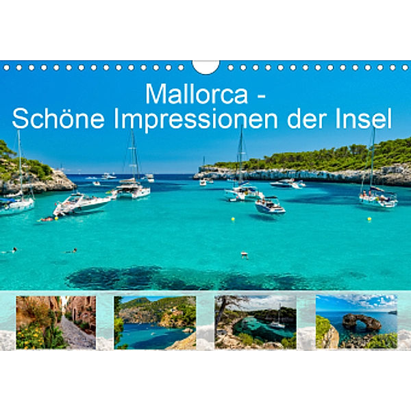 Mallorca - Schöne Impressionen der Insel (Wandkalender 2021 DIN A4 quer), Jürgen Seibertz