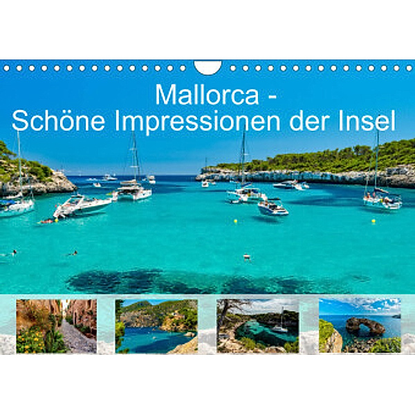 Mallorca - Schöne Impressionen der Insel (Wandkalender 2022 DIN A4 quer), Jürgen Seibertz
