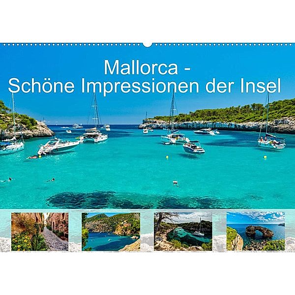 Mallorca - Schöne Impressionen der Insel (Wandkalender 2023 DIN A2 quer), Jürgen Seibertz