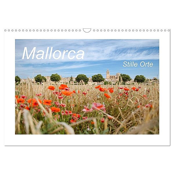 Mallorca - Stille Orte (Wandkalender 2024 DIN A3 quer), CALVENDO Monatskalender, Damaris Weiss