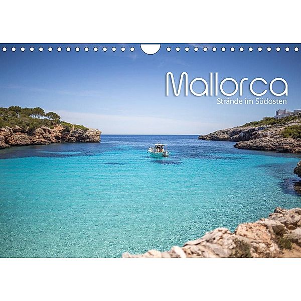 Mallorca - Strände im Südosten (Wandkalender 2023 DIN A4 quer), Gert Pöder