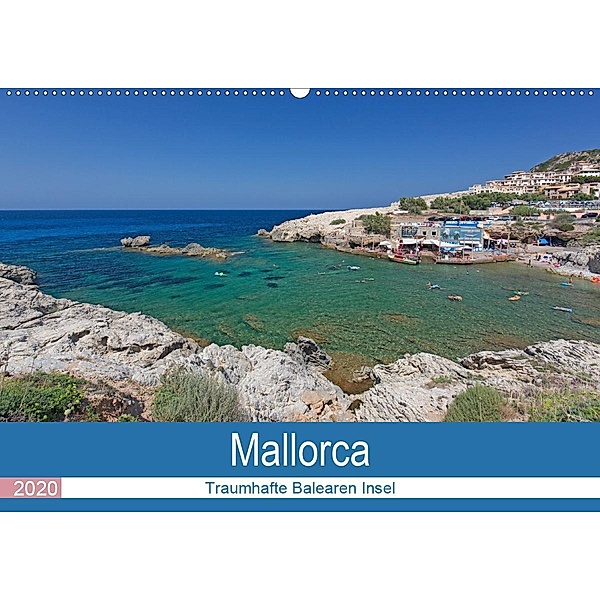 Mallorca - Traumhafte Balearen Insel (Wandkalender 2020 DIN A2 quer), Andrea Potratz