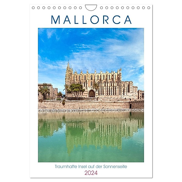 Mallorca - Traumhafte Insel auf der Sonnenseite (Wandkalender 2024 DIN A4 hoch), CALVENDO Monatskalender, Calvendo, Dieter Meyer