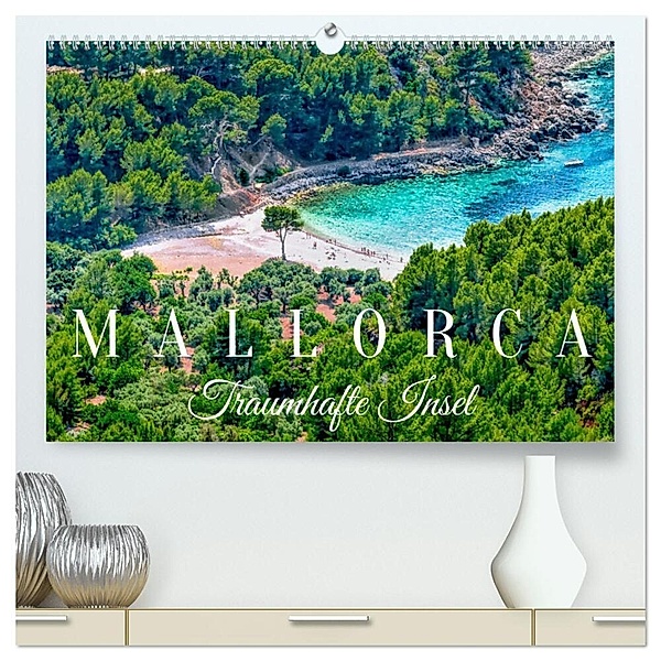 Mallorca Traumhafte Insel (hochwertiger Premium Wandkalender 2025 DIN A2 quer), Kunstdruck in Hochglanz, Calvendo, Dieter Meyer