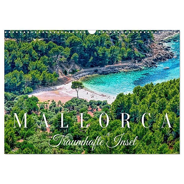 Mallorca Traumhafte Insel (Wandkalender 2024 DIN A3 quer), CALVENDO Monatskalender, Dieter Meyer