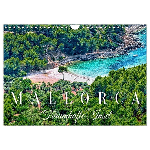 Mallorca Traumhafte Insel (Wandkalender 2024 DIN A4 quer), CALVENDO Monatskalender, Dieter Meyer
