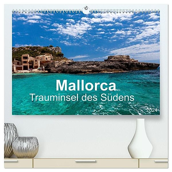 Mallorca - Trauminsel des Südens (hochwertiger Premium Wandkalender 2024 DIN A2 quer), Kunstdruck in Hochglanz, Jürgen Seibertz
