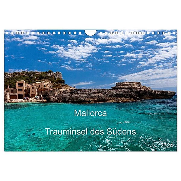 Mallorca - Trauminsel des Südens (Wandkalender 2024 DIN A4 quer), CALVENDO Monatskalender, Jürgen Seibertz