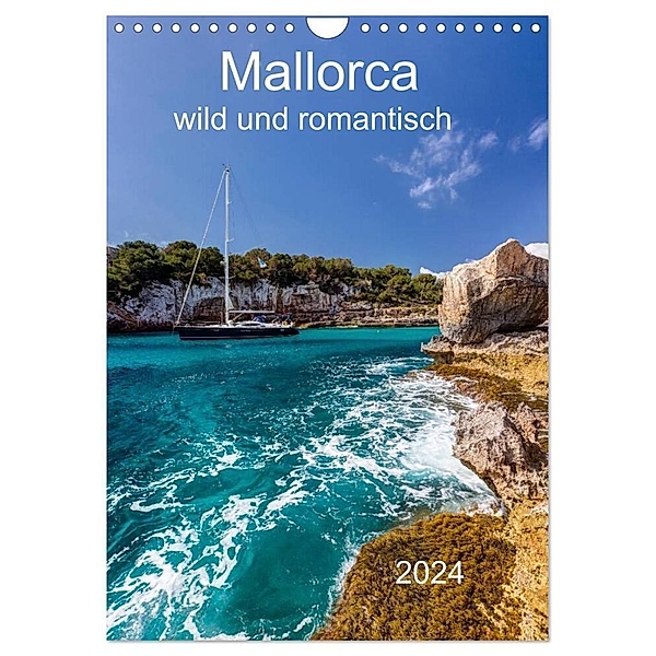 Mallorca - wild und romantisch (Wandkalender 2024 DIN A4 hoch), CALVENDO Monatskalender, Jürgen Seibertz