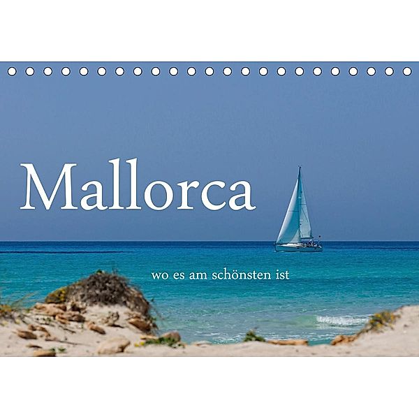 Mallorca wo es am schönsten ist (Tischkalender 2021 DIN A5 quer), Brigitte Stehle