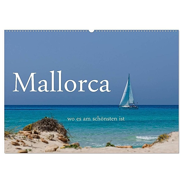 Mallorca wo es am schönsten ist (Wandkalender 2024 DIN A2 quer), CALVENDO Monatskalender, Brigitte Stehle