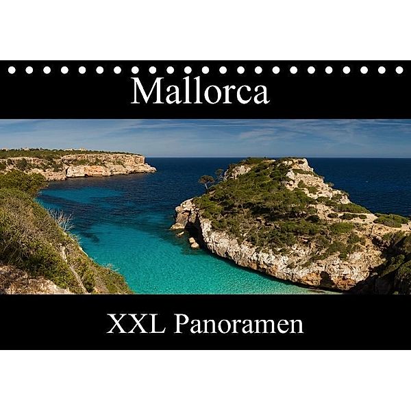 Mallorca - XXL Panoramen (Tischkalender 2017 DIN A5 quer), Juergen Schonnop