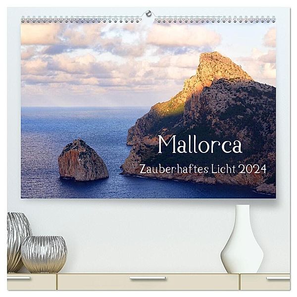 Mallorca Zauberhaftes Licht (hochwertiger Premium Wandkalender 2024 DIN A2 quer), Kunstdruck in Hochglanz, Michael Kehl