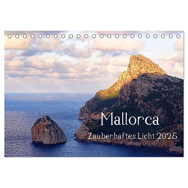 Mallorca Zauberhaftes Licht (Tischkalender 2025 DIN A5 quer), CALVENDO Monatskalender, Calvendo, Michael Kehl