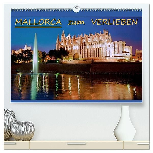 MALLORCA zum VERLIEBEN (hochwertiger Premium Wandkalender 2024 DIN A2 quer), Kunstdruck in Hochglanz, BRASCHI Bonn