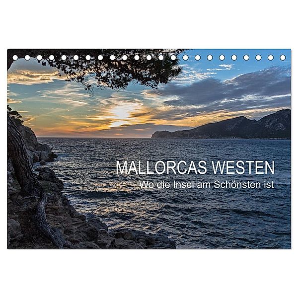 Mallorcas Westen (Tischkalender 2024 DIN A5 quer), CALVENDO Monatskalender, Birgit Matejka